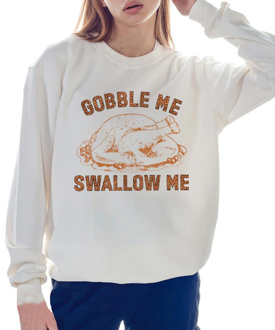 gobble me swallow me jumper