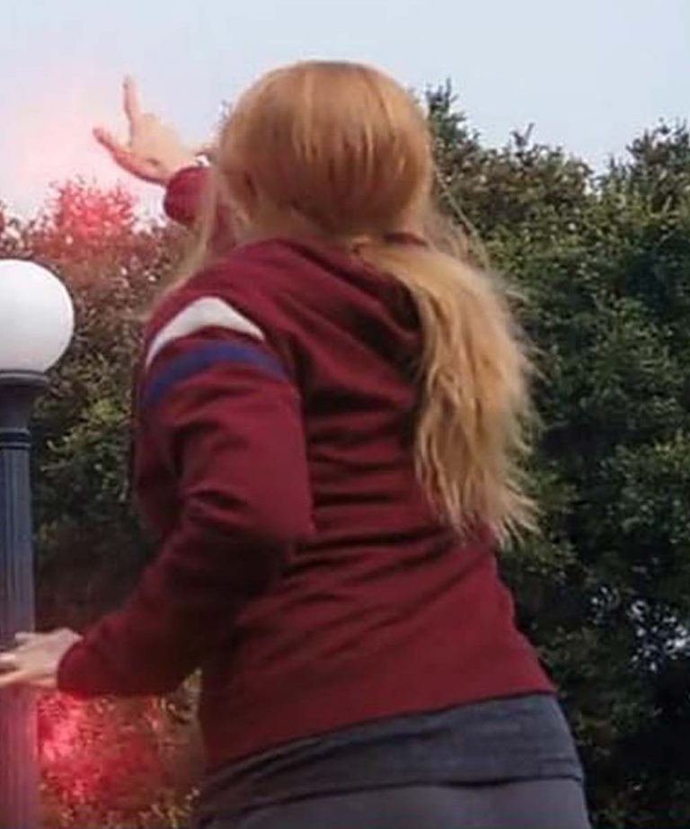 Elizabeth Olsen WandaVision Hoodie Wanda Maximoff Red Hoodie