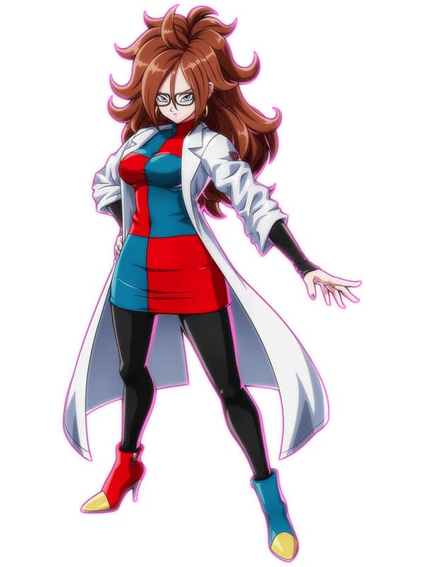 Android 21 Dragon Ball FighterZ White lab coat